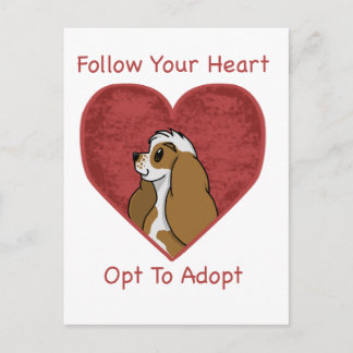 Cocker Spaniel Rettungsmittel Postkarte