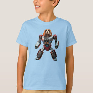 Cocker Spaniel Robot T-Shirt pour enfant