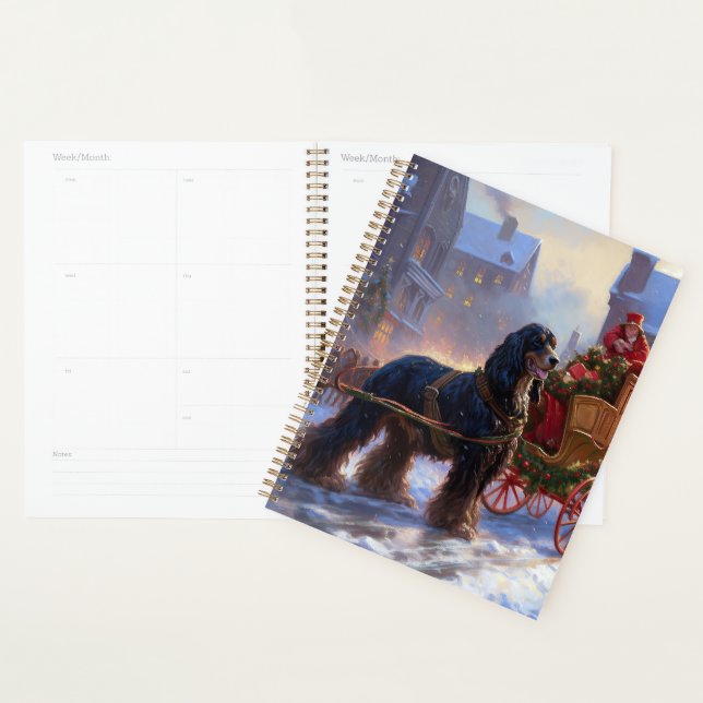 Cocker Spaniel Saison de Noël Fêtes (Devant avec enveloppe)