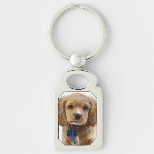Cocker Spaniel Schlüsselanhänger (Vorderseite)