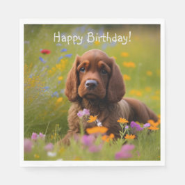 Cocker Spaniel Serviette