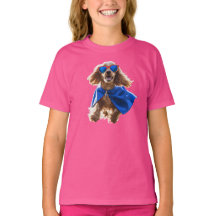 Cocker Spaniel Superhero Kid's T - Shirt