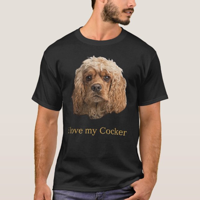 Cocker Spaniel T - Shirt (Vorderseite)