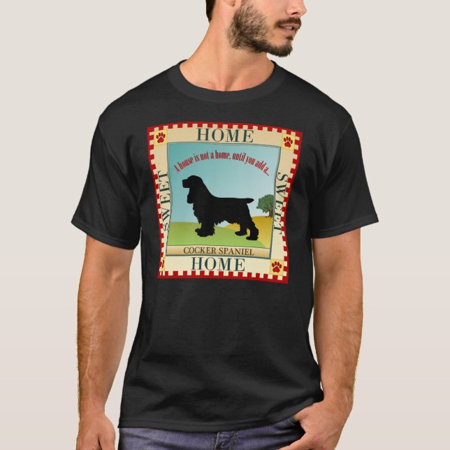 Cocker spaniel T-Shirt (Vorderseite)