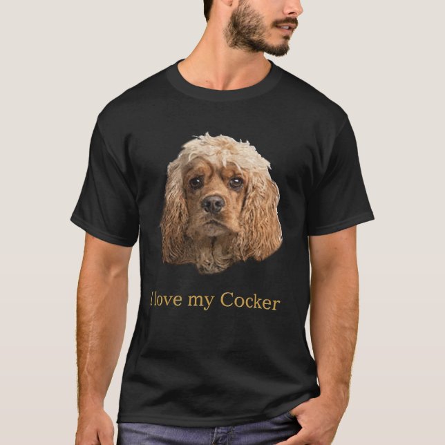 Cocker Spaniel T - Shirt (Vorderseite)