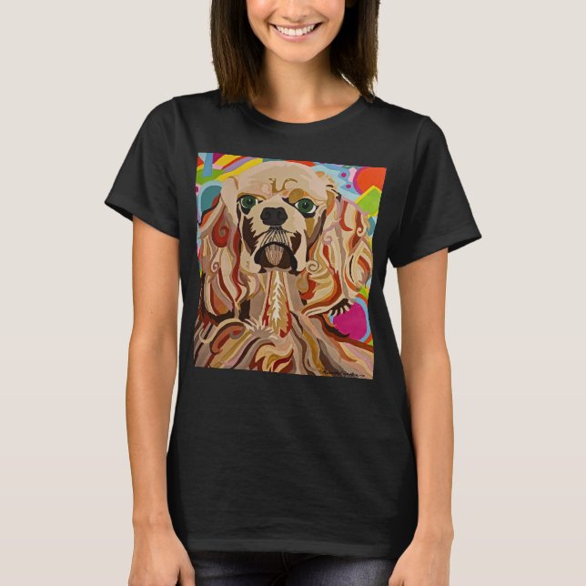 Cocker Spaniel T-Shirt (Vorderseite)
