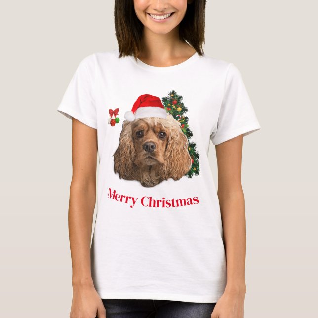 Cocker Spaniel T-Shirt (Vorderseite)