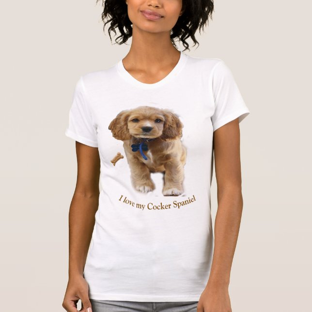 Cocker Spaniel T-Shirt (Vorderseite)
