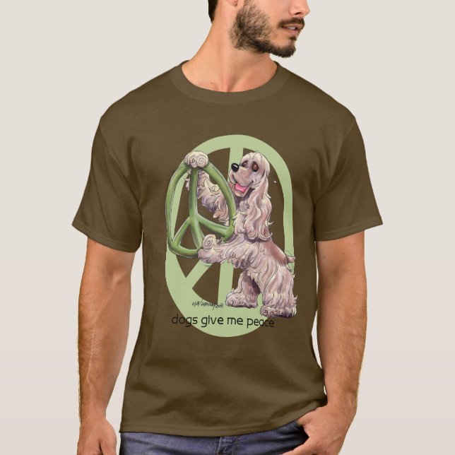 Cocker spaniel-T-Shirt T-Shirt (Vorderseite)
