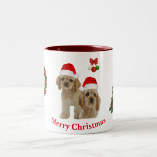 Cocker-Spaniel-Tasse Zweifarbige Tasse