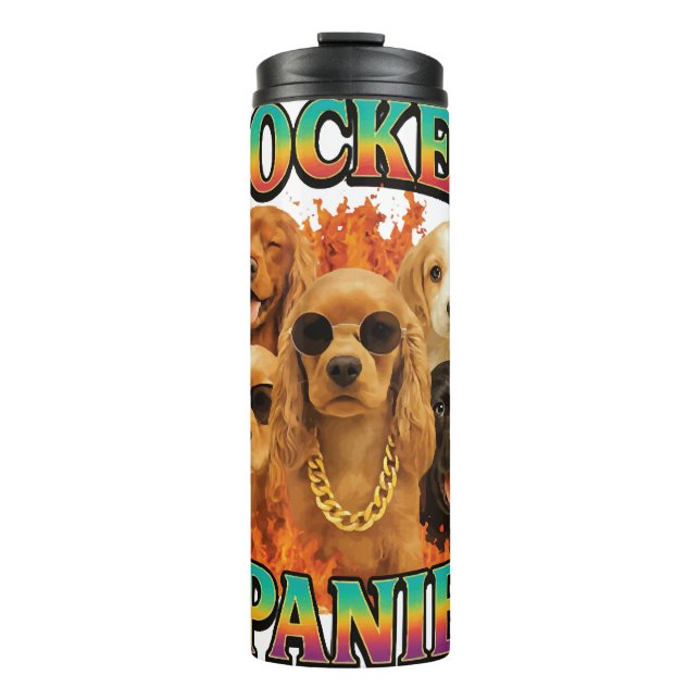 Cocker Spaniel  Thermosbecher (Vorderseite)