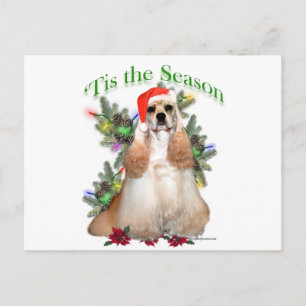 Cocker Spaniel "Tis Postkarte