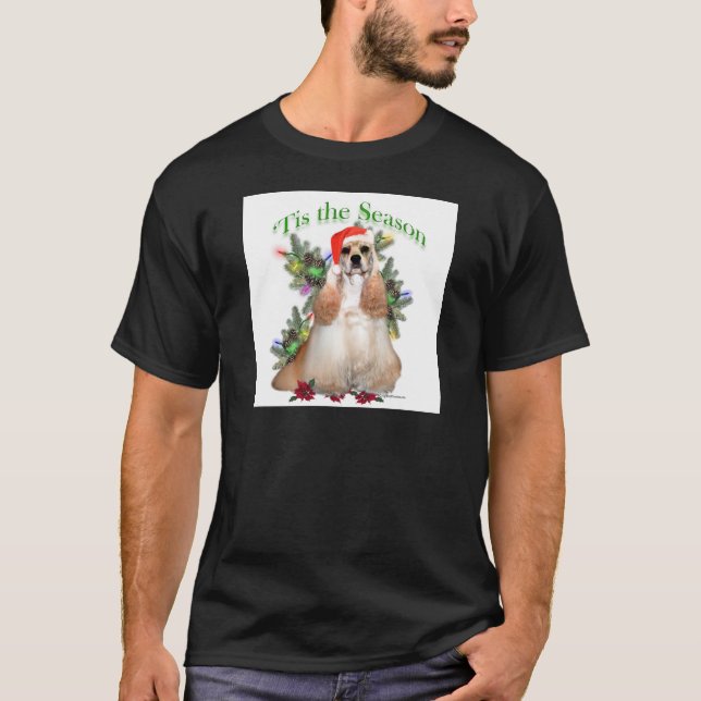 Cocker Spaniel "Tis T-Shirt (Vorderseite)