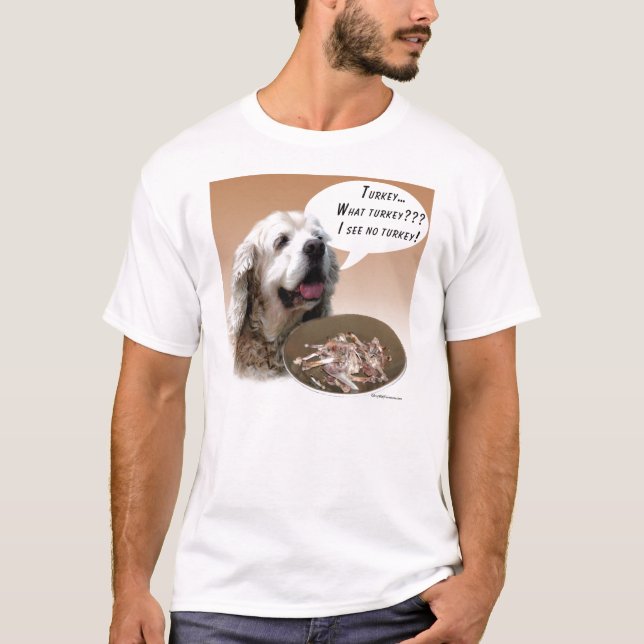 Cocker Spaniel Türkei T-Shirt (Vorderseite)