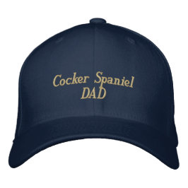 Cocker Spaniel VATER Bestickte Baseballkappe