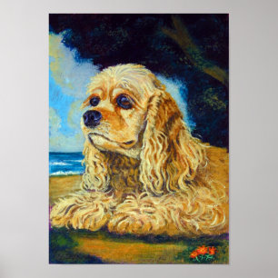 Cocker Spaniel Wall Print Poster