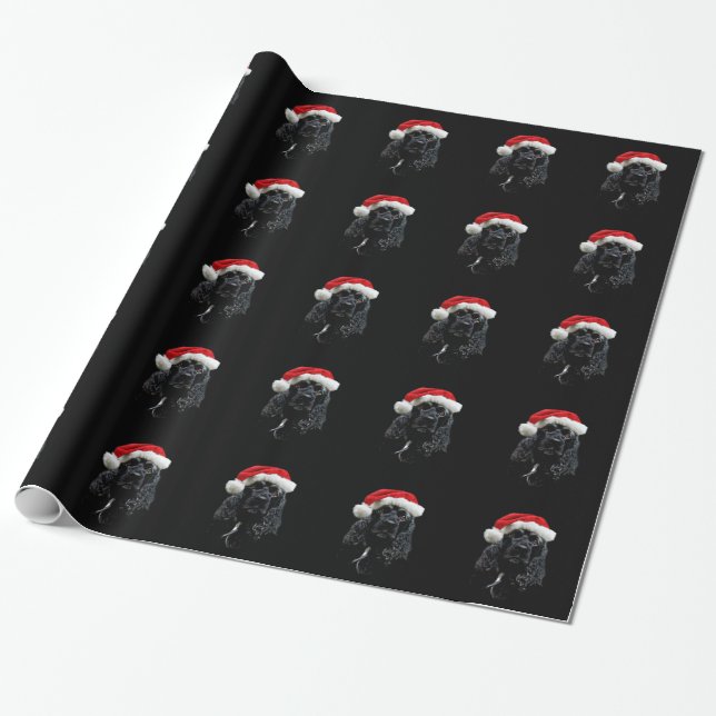 Cocker spaniel-Weihnachten Geschenkpapier (Ungerollt)