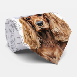 Cocker Spaniel Weihnachten Hunde Liebhaber Urlaub Krawatte