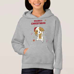 Cocker Spaniel Weihnachts Hund Wintertiere Hunde Hoodie