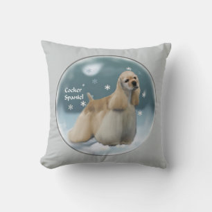 Cocker Spaniel Weihnachtsgeschenke Kissen