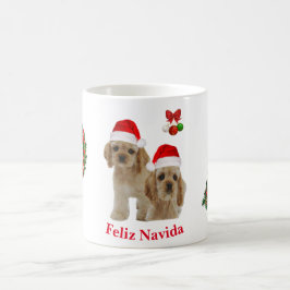 Cocker spaniel Weihnachtskaffee Tasse