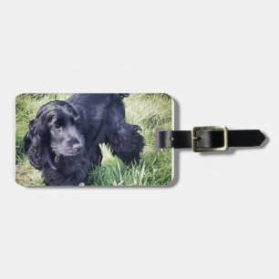 Cocker spaniel-Welpe Gepäckanhänger