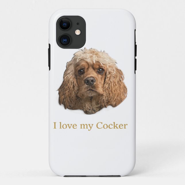 Cocker Spaniels Case-Mate iPhone Hülle (Rückseite)