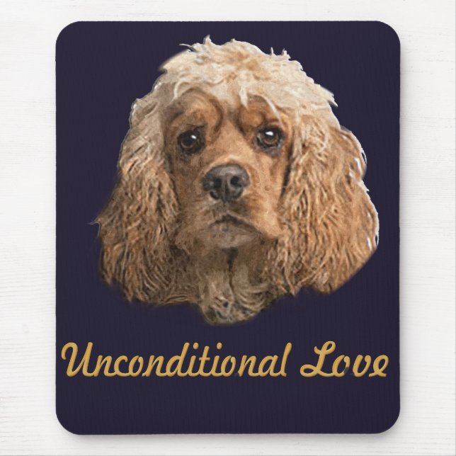 Cocker-Spaniels Mousepad (Vorne)