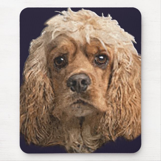 Cocker-Spaniels Mousepad (Vorne)