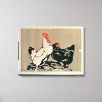 Cockerel and Hen