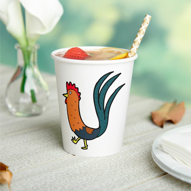 Cockerel Pappbecher (Von Creator hochgeladen)