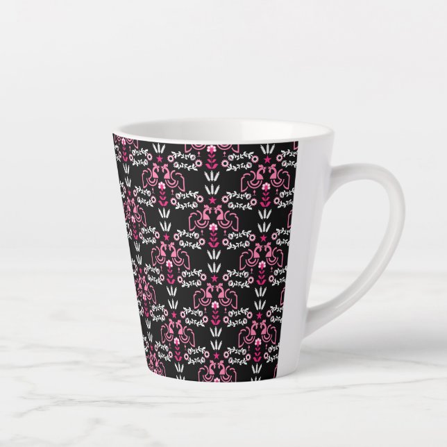 Cockerel Skandinavien Folklore Milchtasse (Rechts)