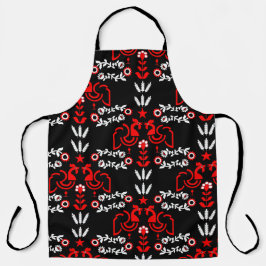 Cockerel Skandinavien Folklore Schürze