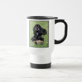 Cockerspaniel-Foto auf Reise-Tasse Reisebecher