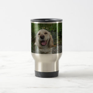 Cockerspaniel-Foto Reisebecher