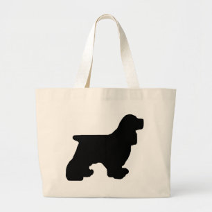 Cockerspaniel-Gang Jumbo Stoffbeutel