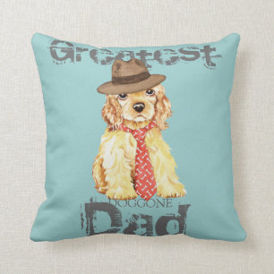 Cockerspaniel-Herz-Vater Kissen