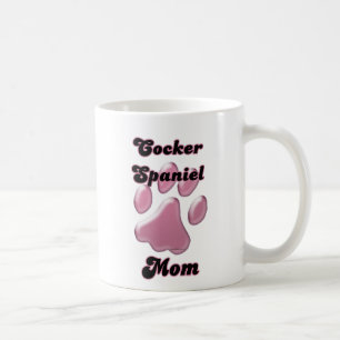 Cockerspaniel-Mama-Rosa Pawprint Kaffeetasse