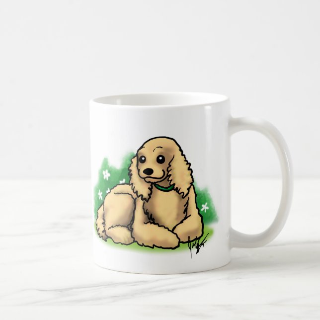 Cockerspaniel-Tasse Kaffeetasse (Rechts)