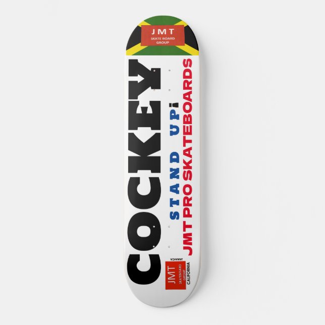 COCKEY 8 1/4" Skateboard Deck (Vorderseite)