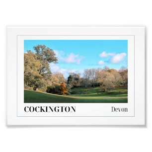 Cockington Country Park, Torquay, Devon Fotodruck