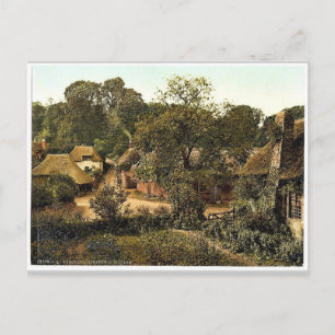 Cockington Village, Torquay, England Classic Foto Postkarte