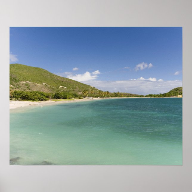 Cockleshell Bay, southeast peninsula, St Kitts, Poster (Vorne)
