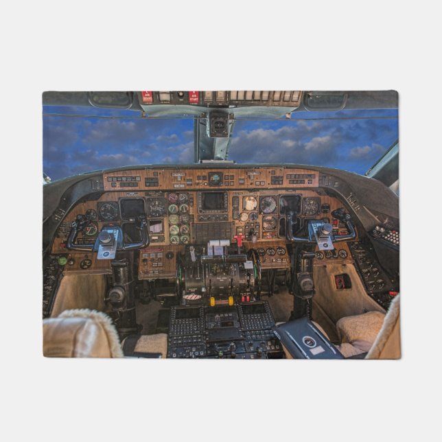 COCKPIT-ANSICHT FUßMATTE (Vorderseite)