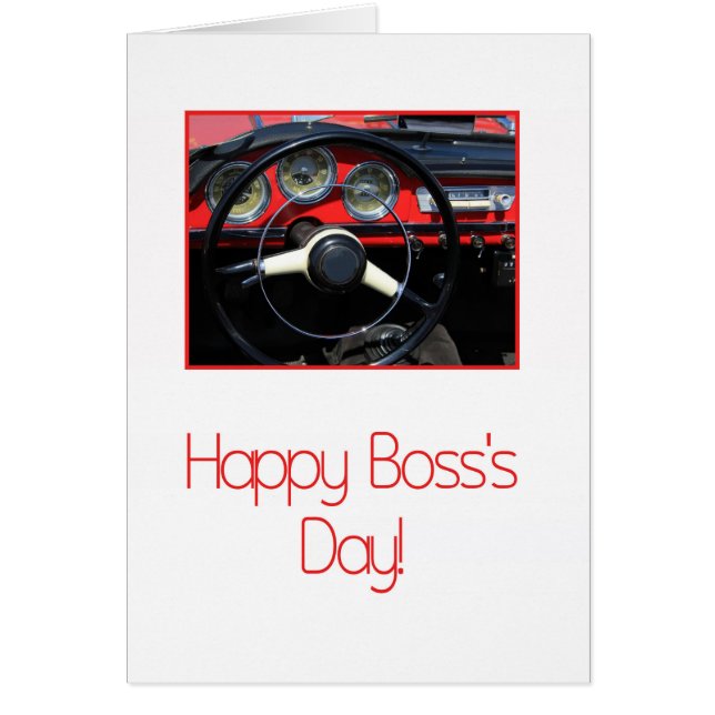 Cockpit-Boss Tageskarte (Vorne)