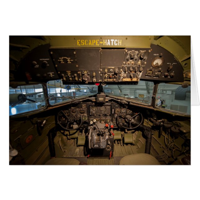 Cockpit C-47 (Vorderseite (Horizontal))