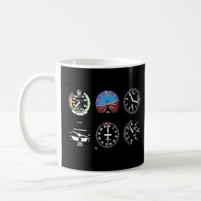 Cockpit-Flugsimulator Kaffeetasse (Links)