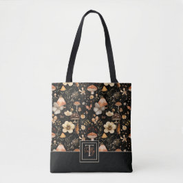 Cockpit-Mushroom und Blume mit Namen Tasche