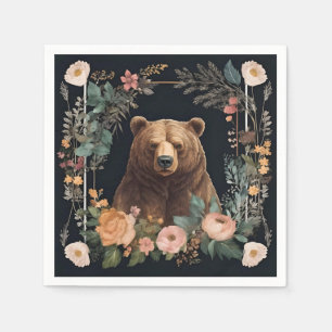 Cockpitbär Serviette