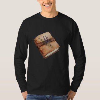 Cockpitbücher Wasserfarben Vintag T-Shirt